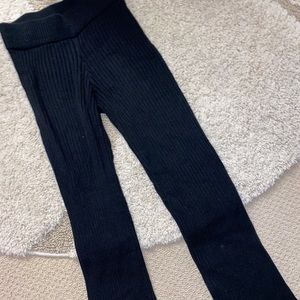 Tiger Mist Ribbed black pants